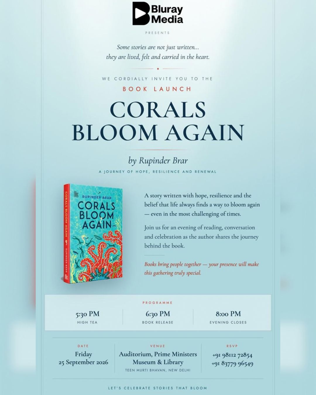 CORALS BLOOM AGAIN